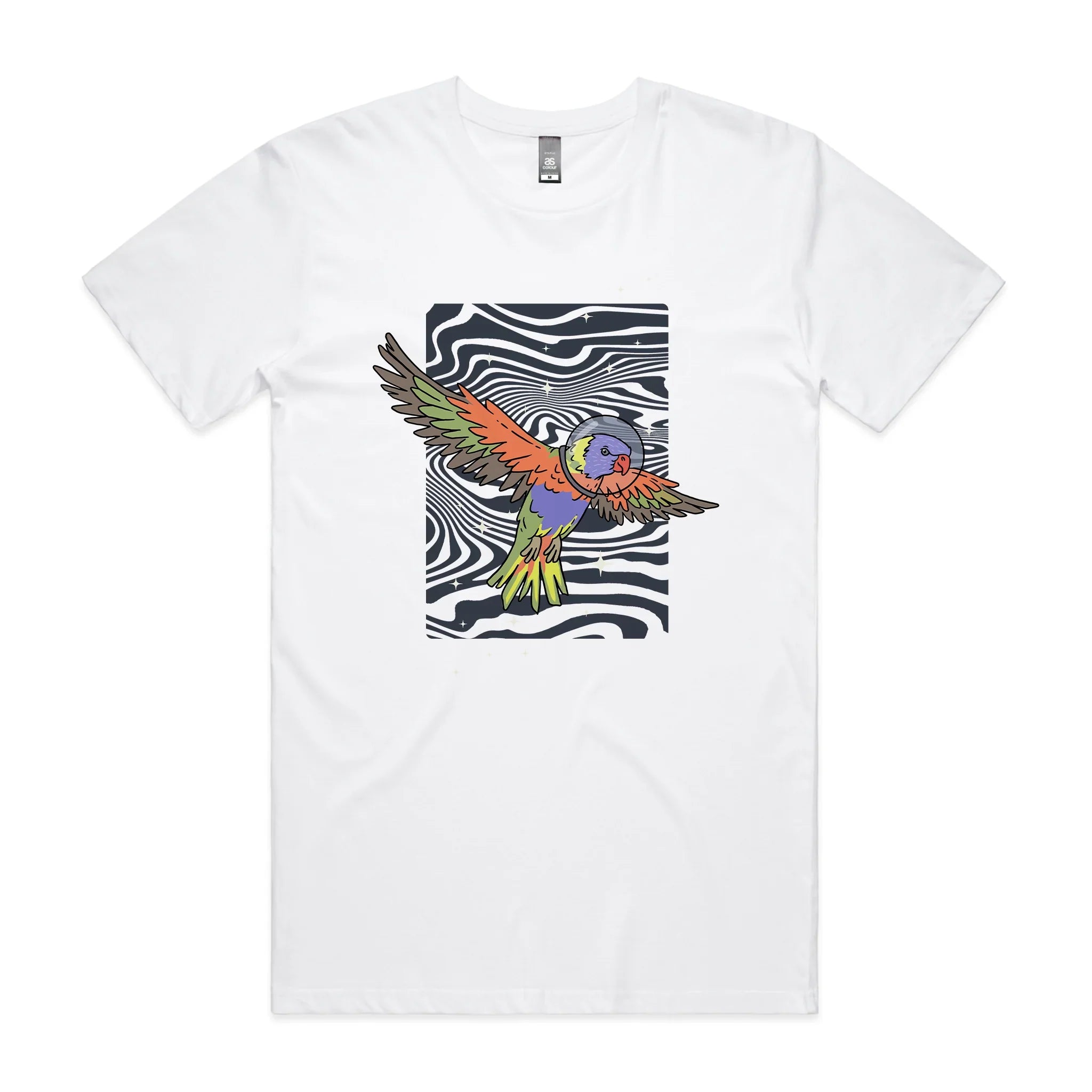 Space Lorikeet Tee Hoodie, Sweatshirt | CiraTrend.com (Image 2)