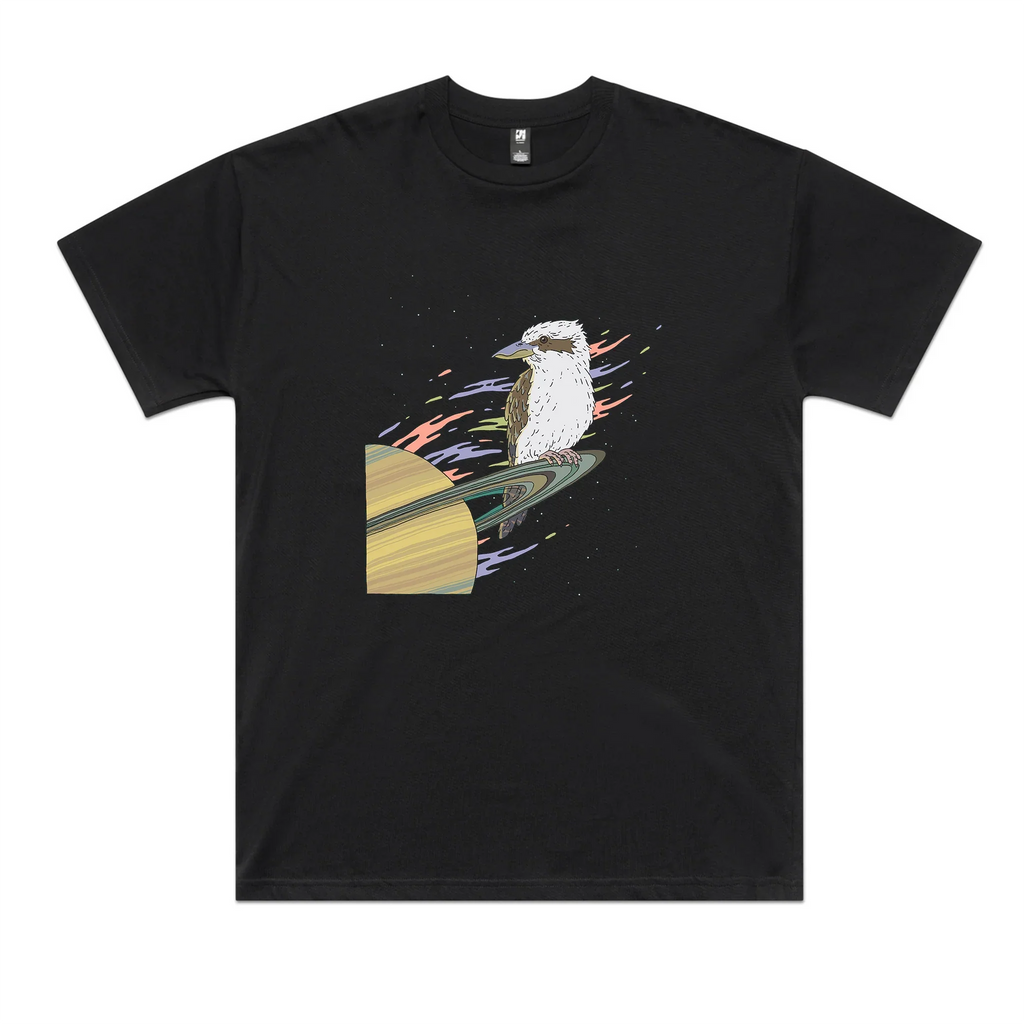 Space Kookaburra Oversized Tee Hoodie, Sweatshirt | CiraTrend.com (Image 1)