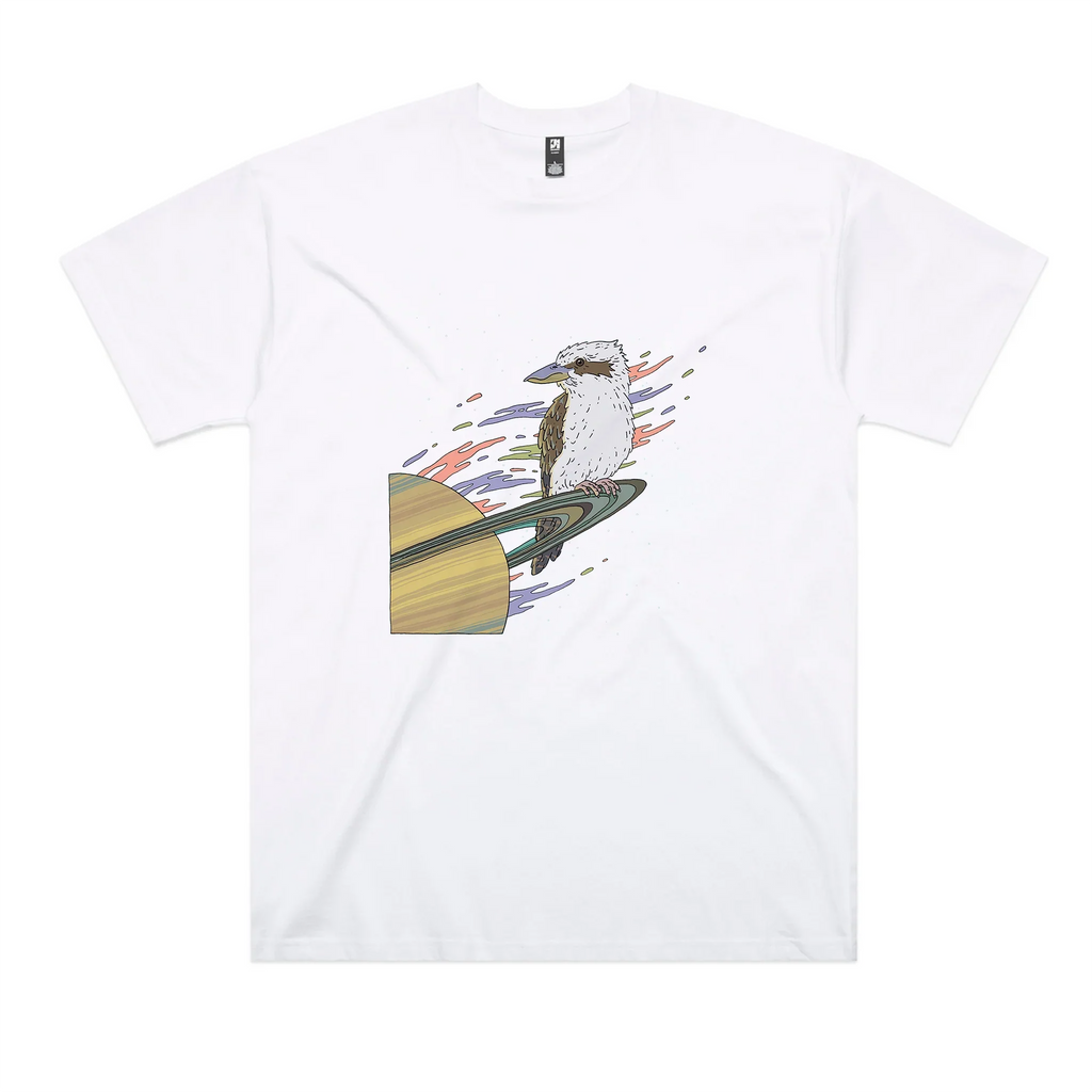 Space Kookaburra Oversized Tee Hoodie, Sweatshirt | CiraTrend.com (Image 2)