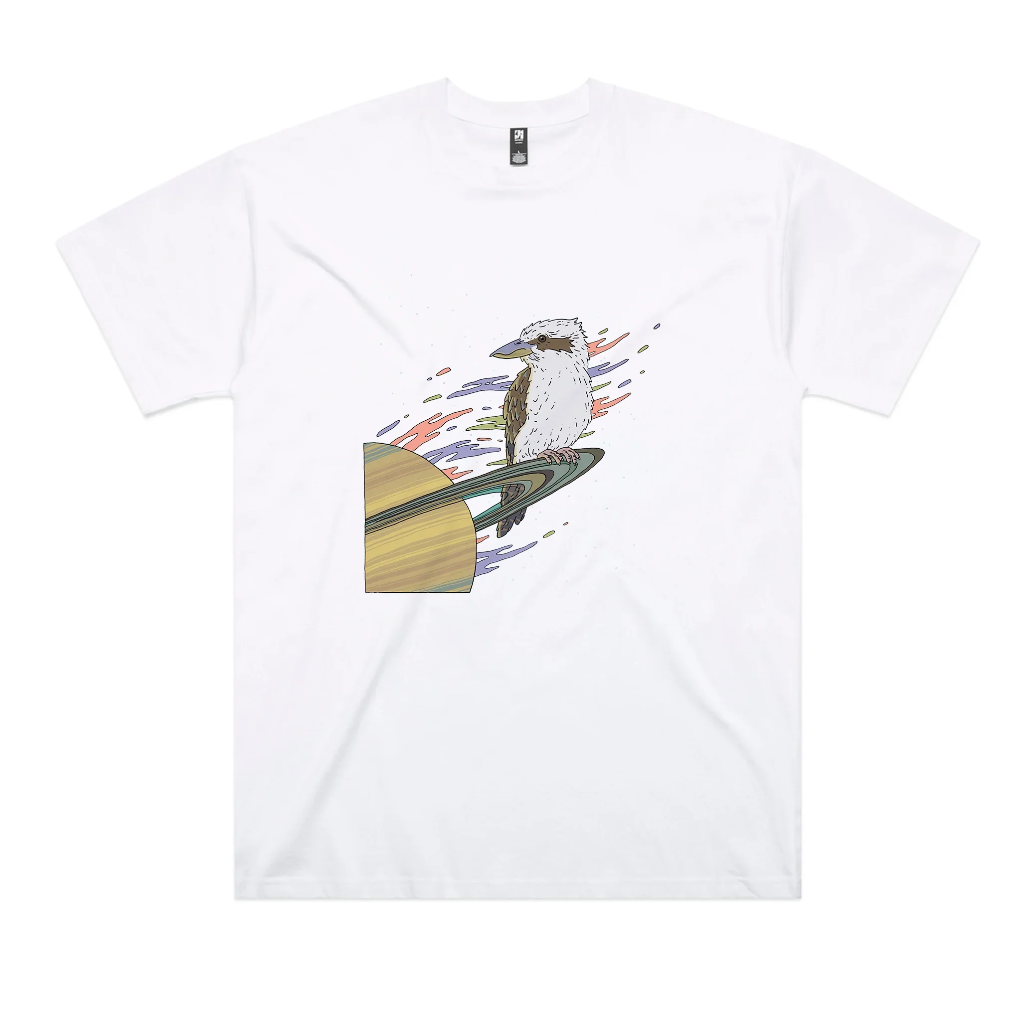 Space Kookaburra Oversized Tee Hoodie, Sweatshirt | CiraTrend.com (Image 2)