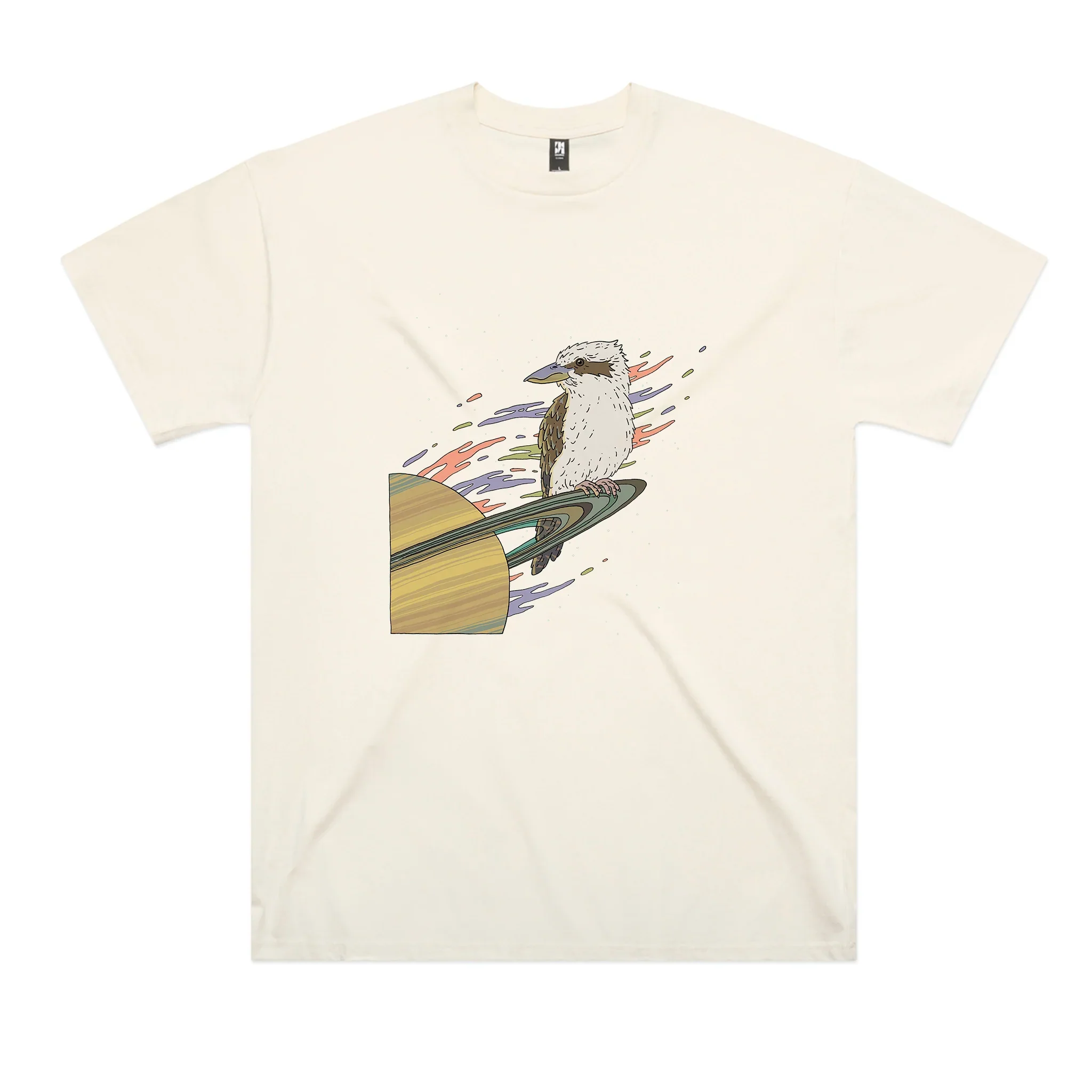 Space Kookaburra Oversized Tee Hoodie, Sweatshirt | CiraTrend.com (Image 3)