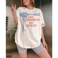 Spaghetti Shirt, Funny Food Shirt, Foodie T Shirt, Food Humor, Funny Saying TShirt, Silly T-Shirt, More Spaghetti Less...