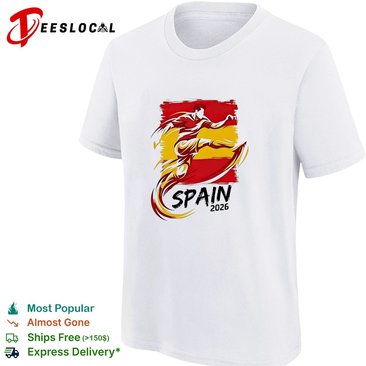 Spain 2026 soccer shirt