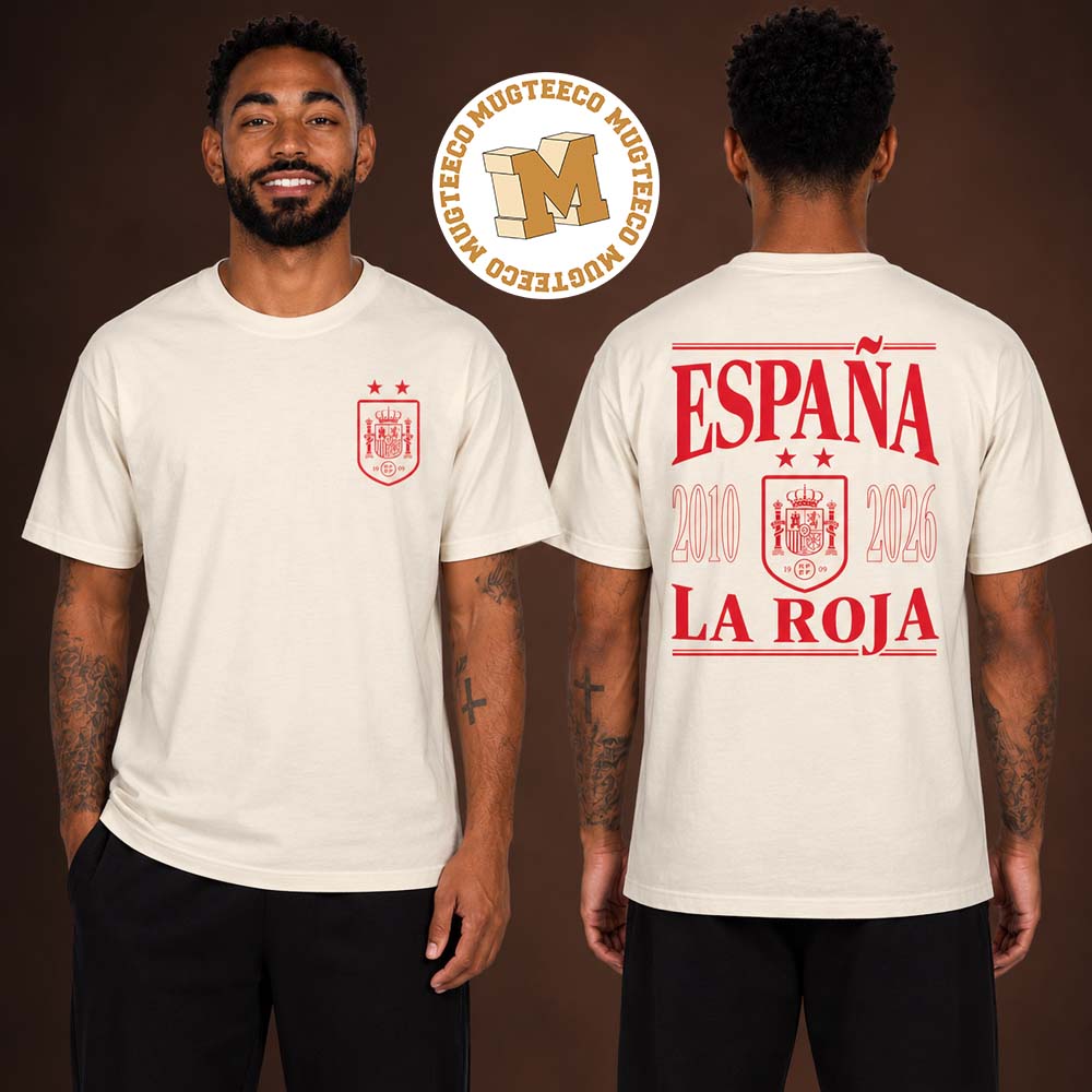 Spain National Team 1863FC 2026 Champions Legacy Unisex T Shirt Natural