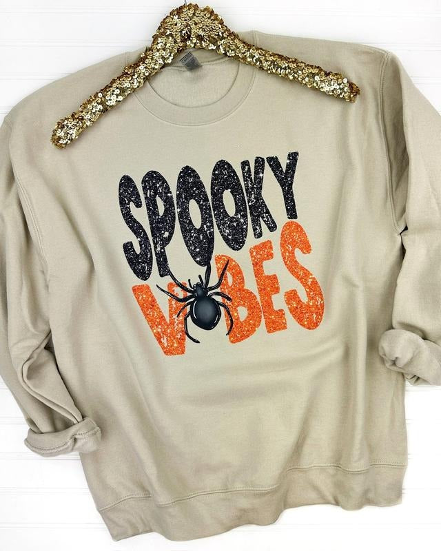 Sparkling Spooky Vibes Sweatshirt T-Shirts, Hoodie | CiraTrend.com