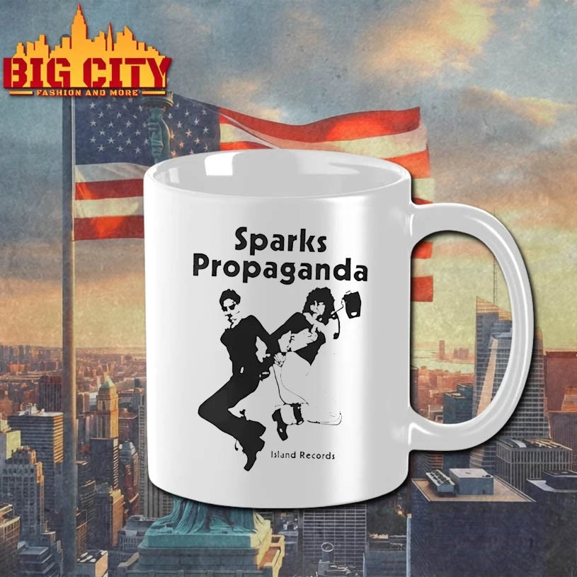 Sparks Propaganda Winona Ryder Island records shirt