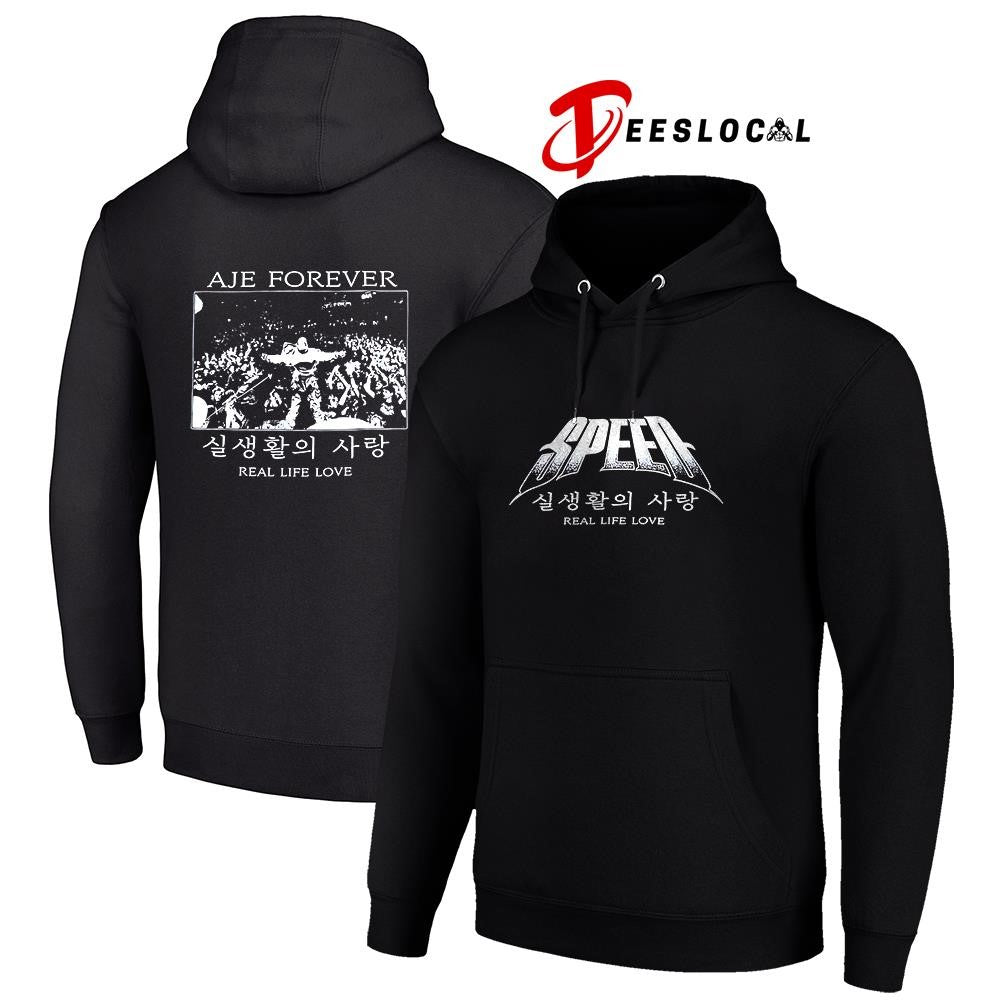 Speed real life love Aje forever graphic shirt