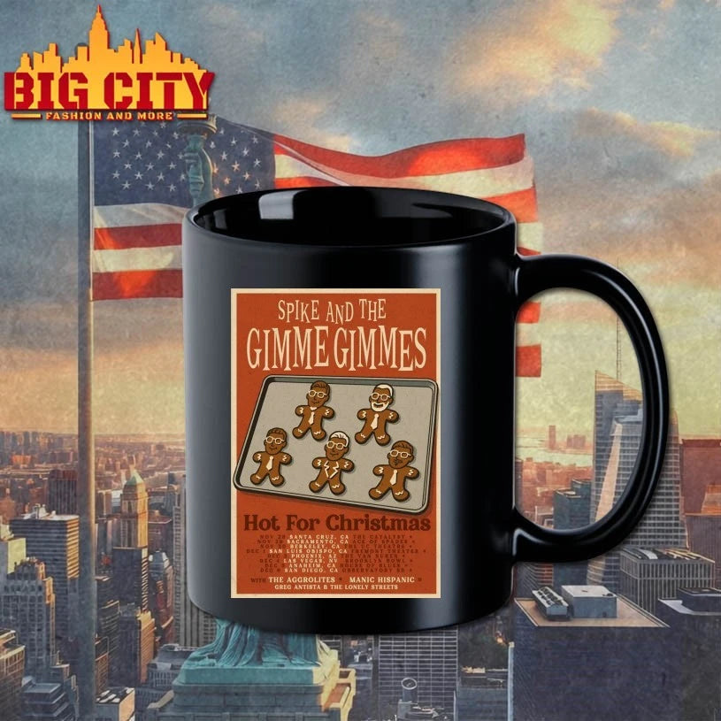 Spike And The Gimme Gimmes Hot For Christmas 2025 Tour Poster shirt
