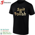 Spit and Polish gold shirt