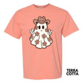 Spooky Cowgirl Ghost Comfort Colors T-Shirt 'NLB' Hoodie, Sweatshirt | CiraTrend.com