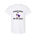 Spooky Goose On The Loose Sweatshirt, Silly Goose Halloween Hoodie, Funny Halloween Shirt, Trendy Goosee Hoodie, Humor Tee