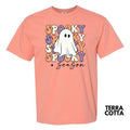 Spooky Little Ghost Season Comfort Colors T-Shirt 'NLB' Hoodie, Sweatshirt | CiraTrend.com