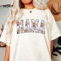 Spooky Mama #1 Shirt, Mama Halloween  Shirt,  Halloween Ghost shirt, Comfort Colors Halloween Shirt, Casual Shirt Unisex,...