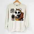 Spooky Season Sweatshirt, Horror Halloween Sweatshirt, Ghost Shirt, Halloween Gift - Unisex Crewneck Sweatshirt for Men...