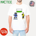Sporting Kansas City VS Columbus Crew MLS 2024 mascot cartoon soccer shirt