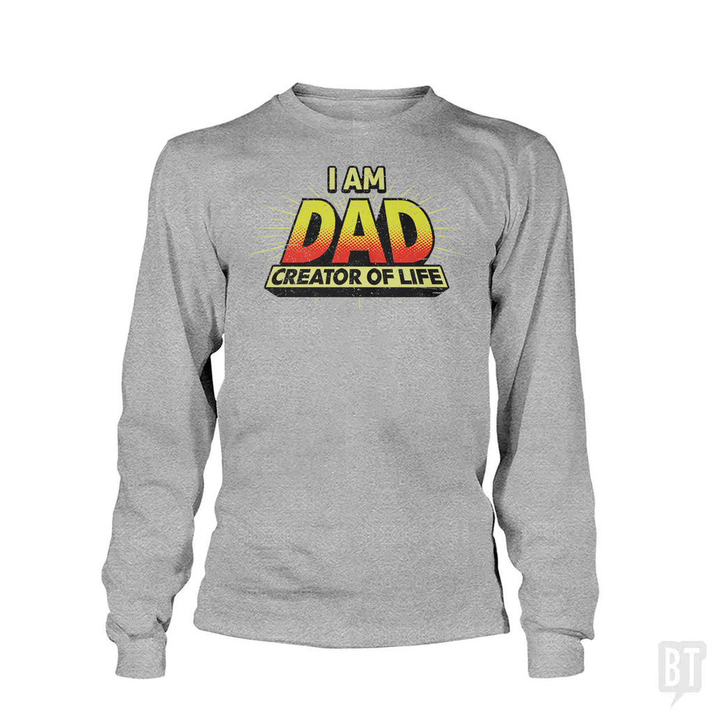 Dad - Creator of Life Long Sleeve