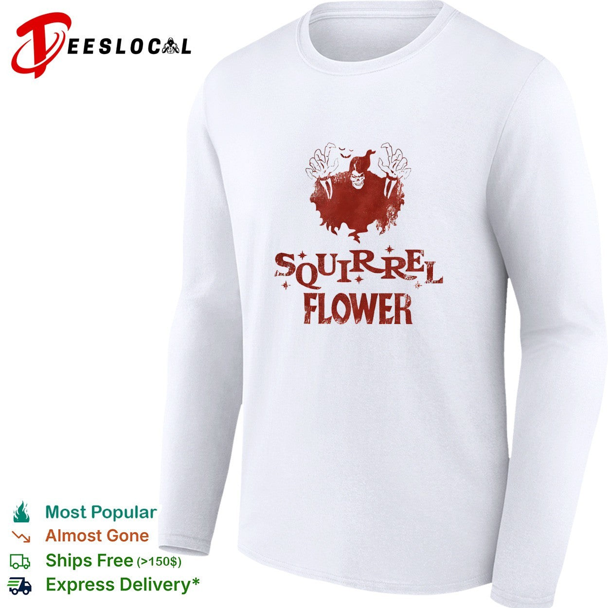 Squirrel Flower shirt