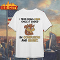 Squirrel I tried being calm once it ended in confusion and regret shirt