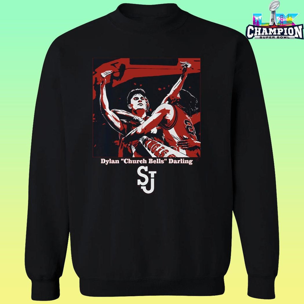 St John’s Basketball Dylan Church Bells Darling Shirt
