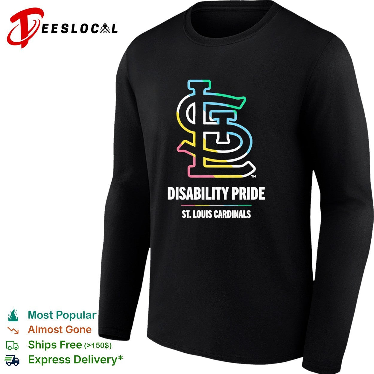St Louis Cardinals Disability Pride Logo shirt