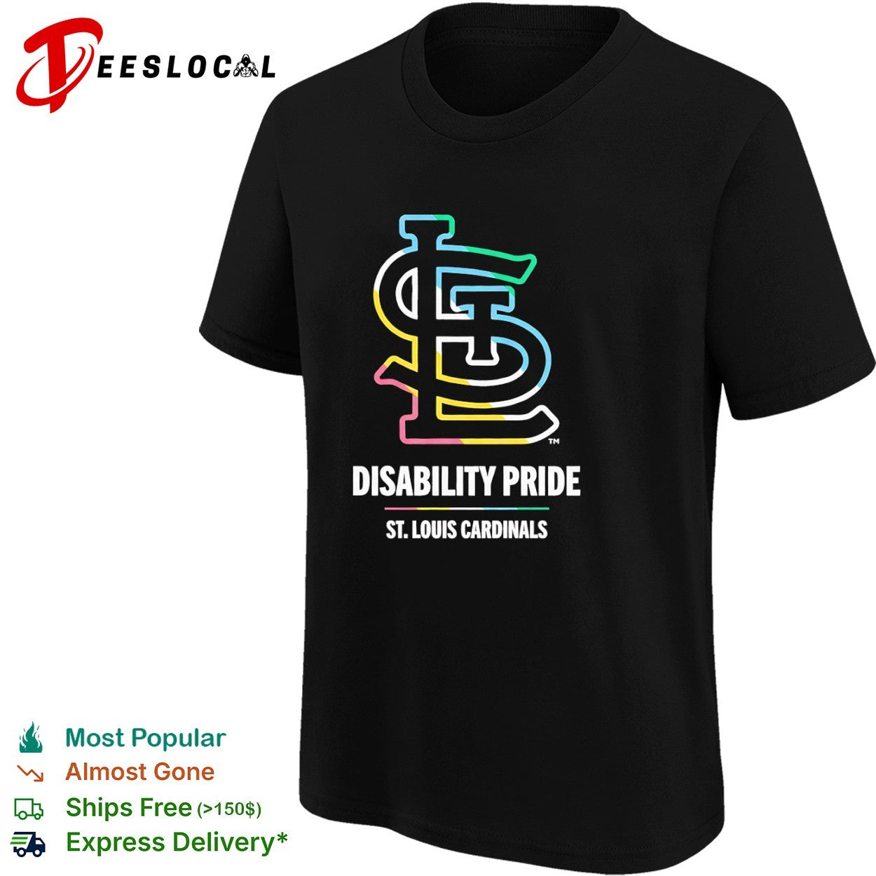 St Louis Cardinals Disability Pride Logo shirt