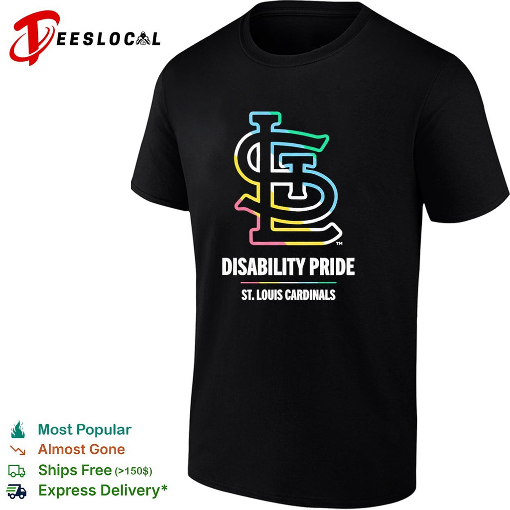 St Louis Cardinals Disability Pride Logo shirt