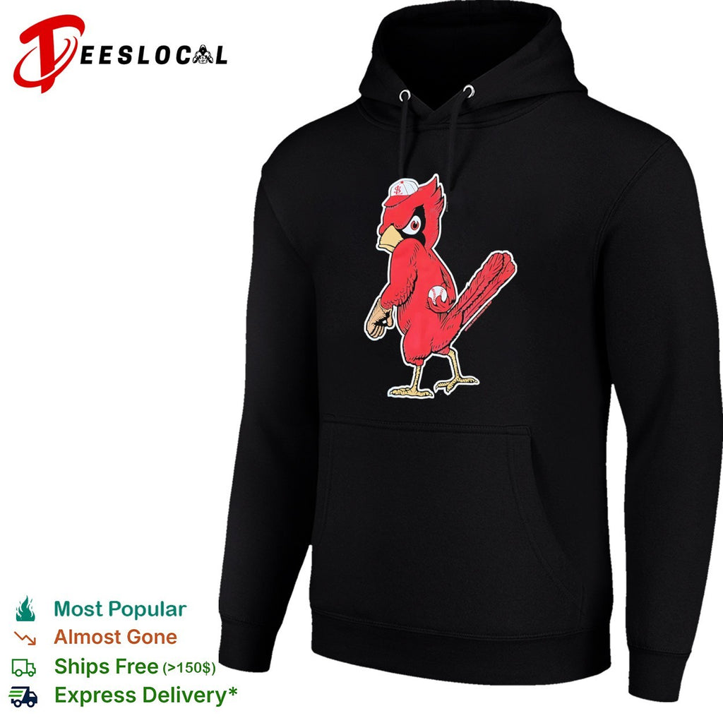 St Louis Cardinals mascot vintage baseball logo shirt