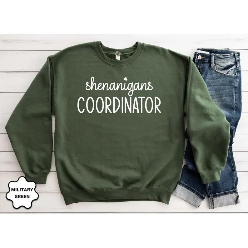 St Patrick's Day Sheninegans Begin Sweatshirt, Hoodie, T-Shirtstyle{n002}2 T-Shirts | CiraTrend.com