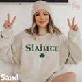St Patrick's Day Snaike Begin Sweatshirt, Hoodie, T-Shirt | CiraTrend.com