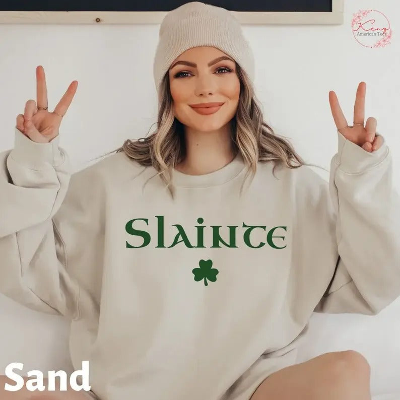St Patrick's Day Snaike Begin Sweatshirt, Hoodie, T-Shirt | CiraTrend.com