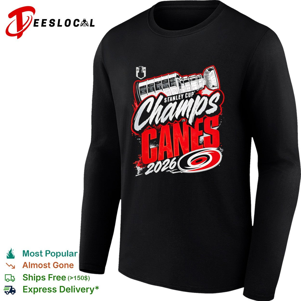 Stanley Cup Champs Canes 2026 Carolina Hurricanes Hockey shirt