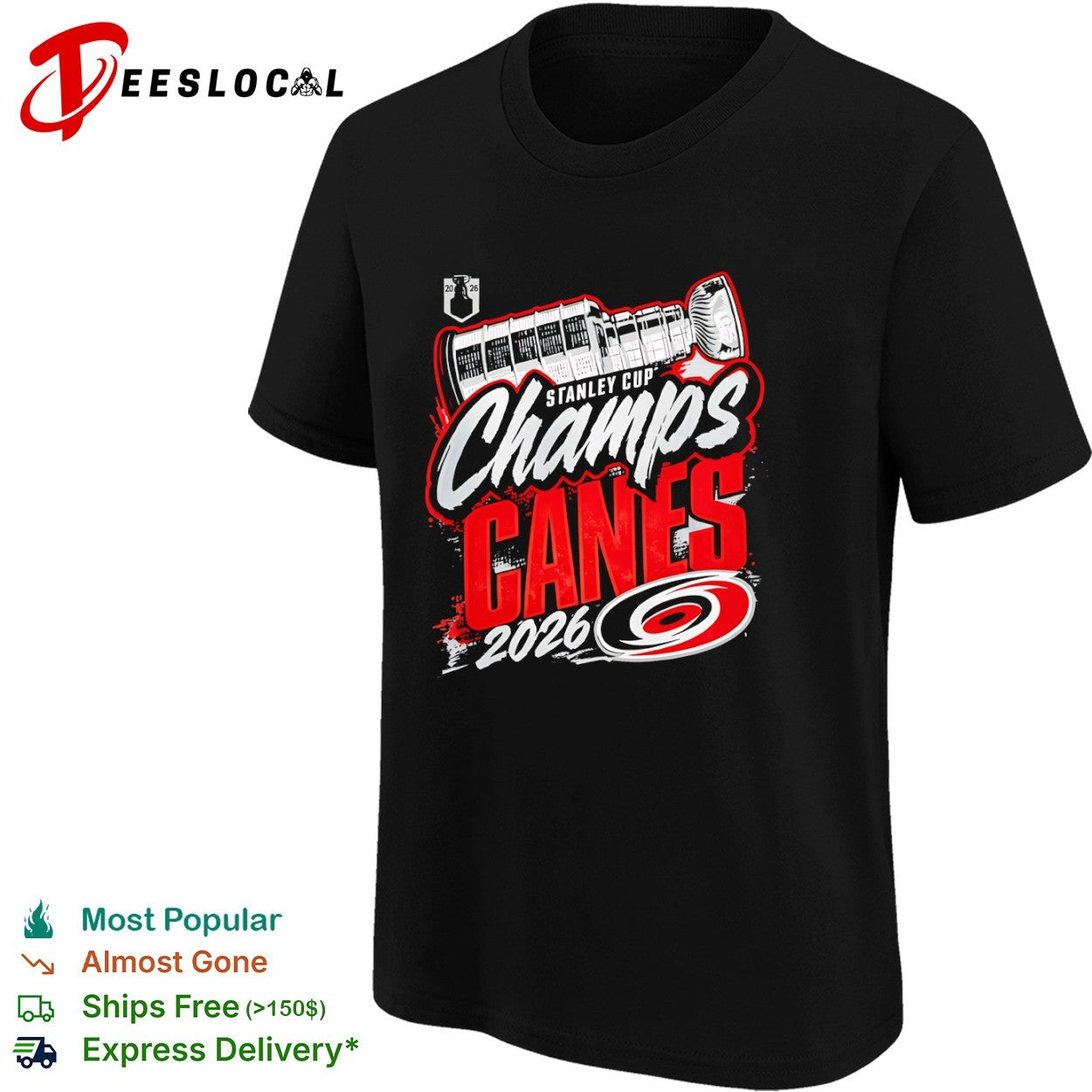 Stanley Cup Champs Canes 2026 Carolina Hurricanes Hockey shirt