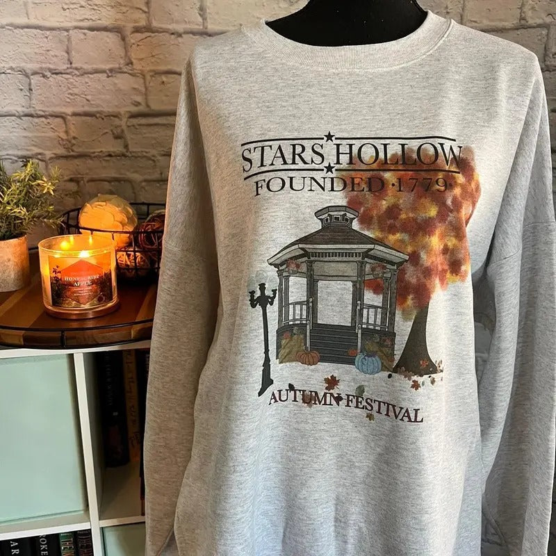 Stars Hollow Autumn Sweatshirt, trend T-Shirts, Hoodie | CiraTrend.com
