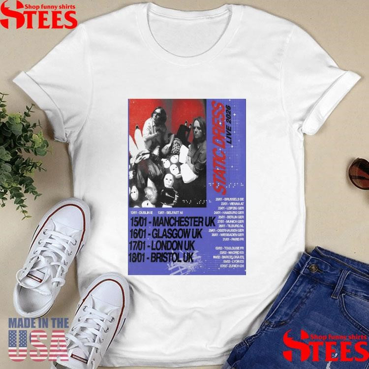 Static Dress Uk And Eu Tour 26 Shirt