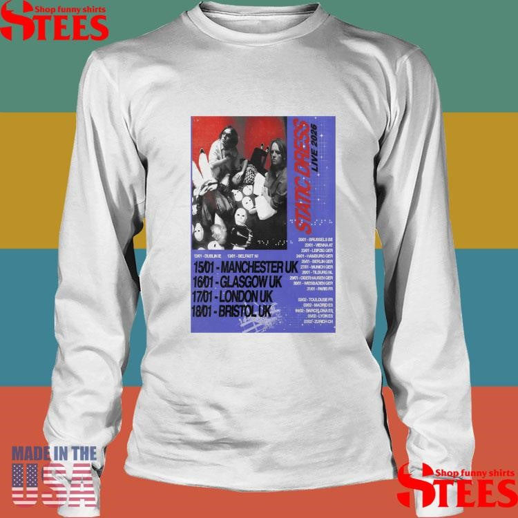Static Dress Uk And Eu Tour 26 Shirt