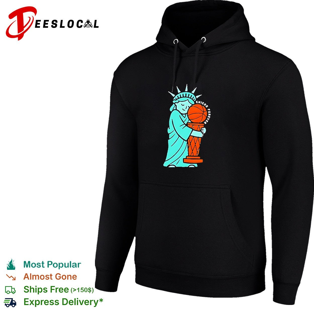 Statue of Liberty Knicks forever trophy shirt