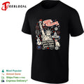 Statue of Liberty pledge allegiance crescent moon star black shirt