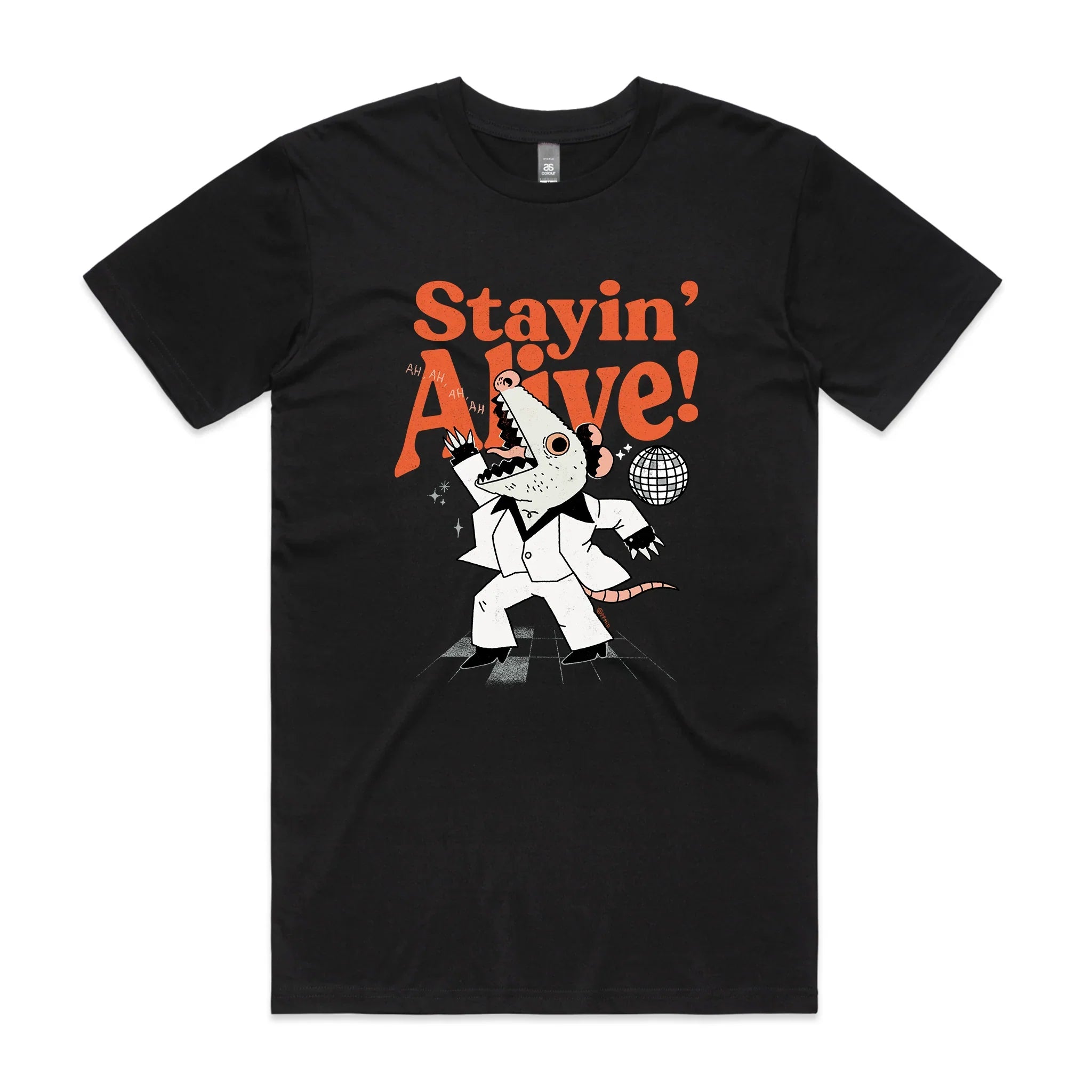 Stayin' Alive Tee Hoodie, Sweatshirt | CiraTrend.com (Image 1)