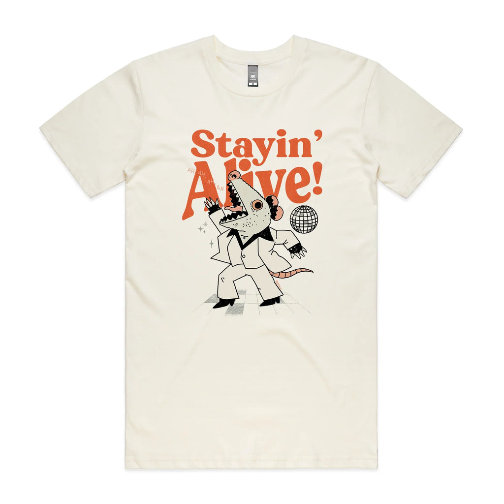 Stayin' Alive Tee Hoodie, Sweatshirt | CiraTrend.com (Image 2)