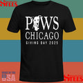 Stella Blue X Paws Chicago Giving Day 2025 T-shirt