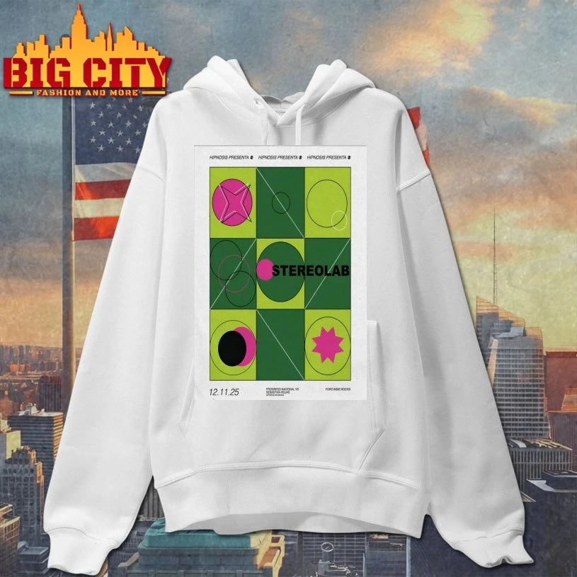 Stereolab Nov 12 2025 Mexico Poster shirt