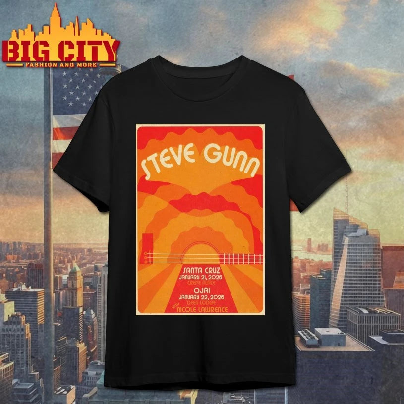 Steve Gunn Ojai Deer Lodge In Ojai CA Jan 22 2026 Poster shirt
