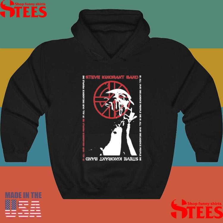 Steve Ignorant In All Our Decadence People Die T-shirt