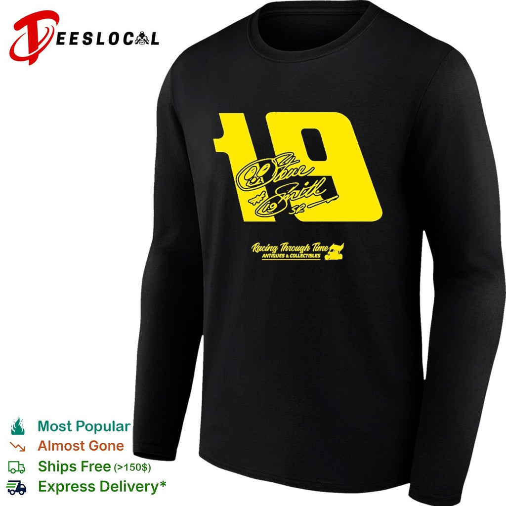 Steve Smith Sr 19 Racing Through Time Antiques Collectibles shirt