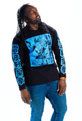THE KING OF FIGHTERS - 'Benimaru' Long Sleeve Shirt - Black Hoodie, Sweatshirt | CiraTrend.com (Image 1)