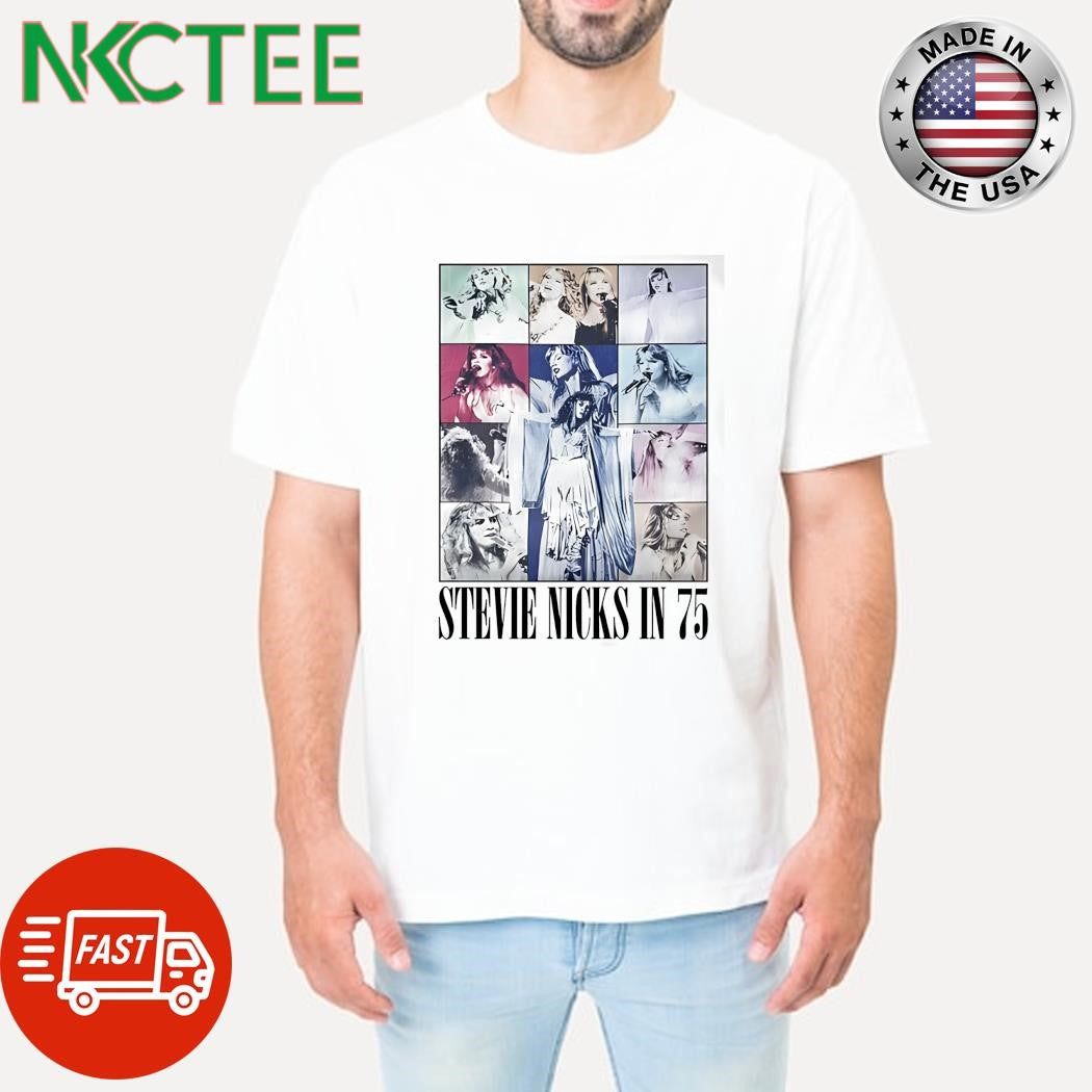 Stevie Nicks In 75 x The Eras Tour shirt