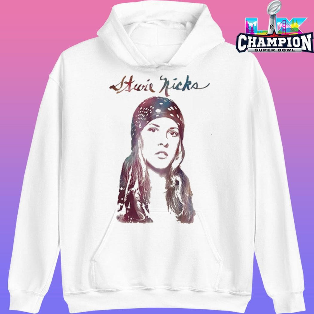 Stevie Nicks Tour 2025 Head Scarf Photo Shirt