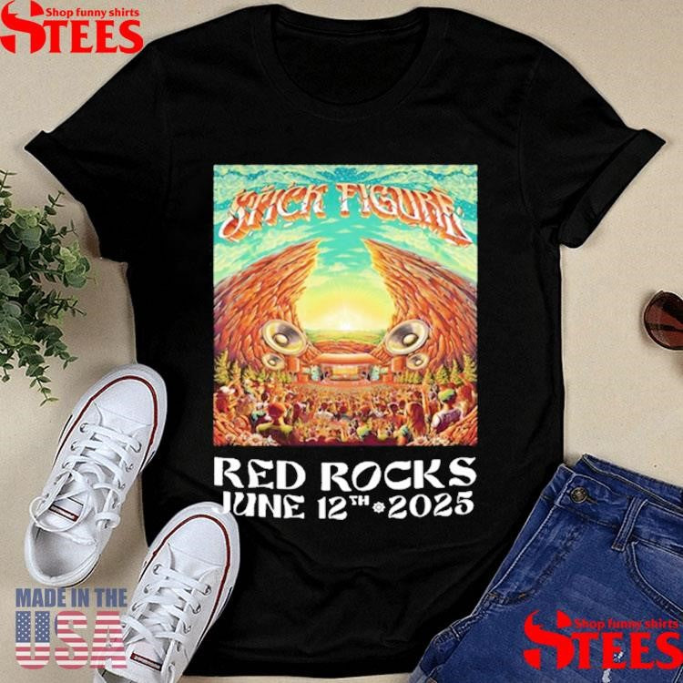 Stick Figure Red Rocks Amphitheatre, Red Rocks Amphitheatre, Morrison, Co June 12 2025 T-shirt