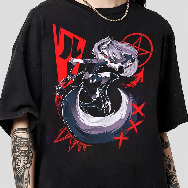 Stolas T-Shirt, Stolas Helluva Boss Characters, Hazbin Hotel T-Shirt, Hazbin Hotel Cartoon , Birthday Gift for fan-2...