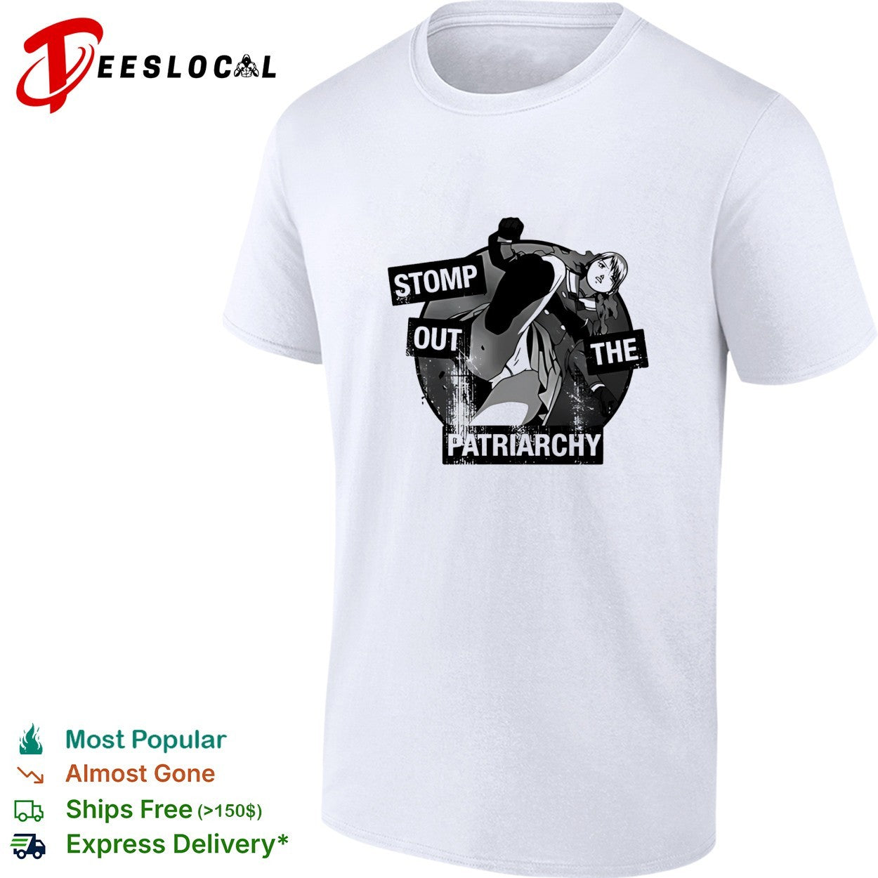 Stomp Out The Patriarchy retro shirt